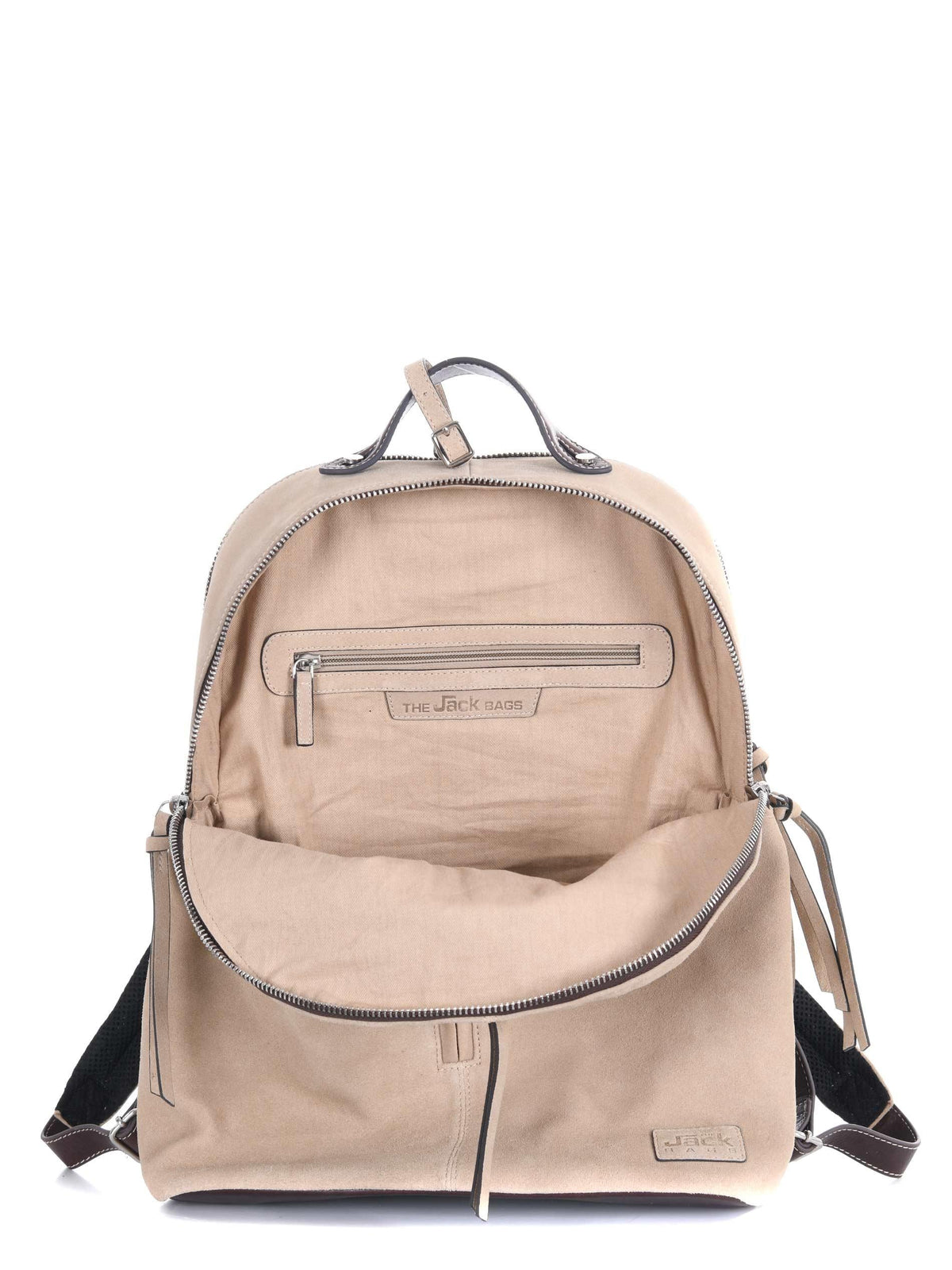 THE JACK LEATHERS Backpacks OSMY-COWS 03 Beige