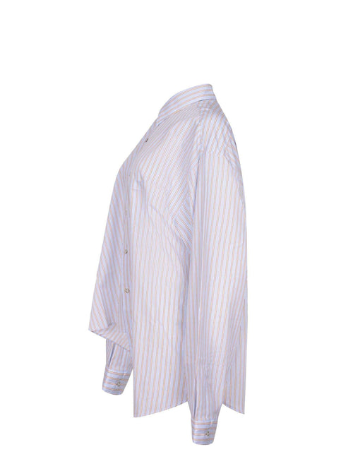 A PAPER KID Shirts F5PKWOSI067 186. Light Blue