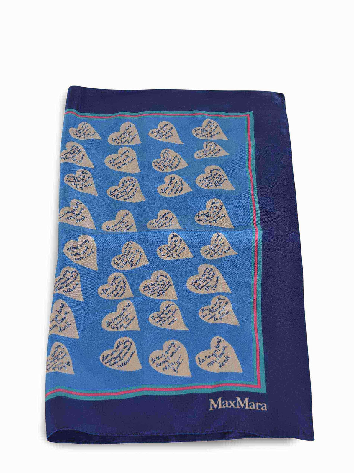 MAX MARA Scarf 2614541141600 269-001 Blue