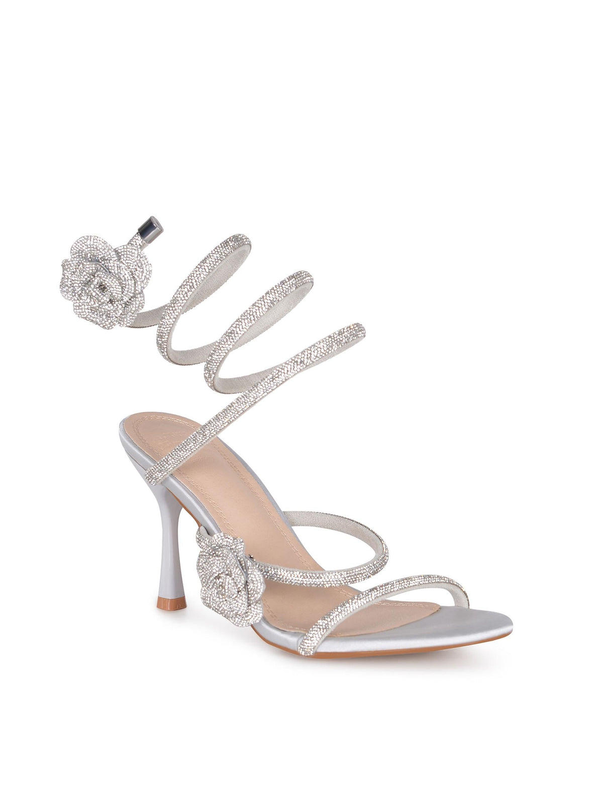 TWENTY FOURHAITCH Sandals S0081-CORAL SILVER Silver