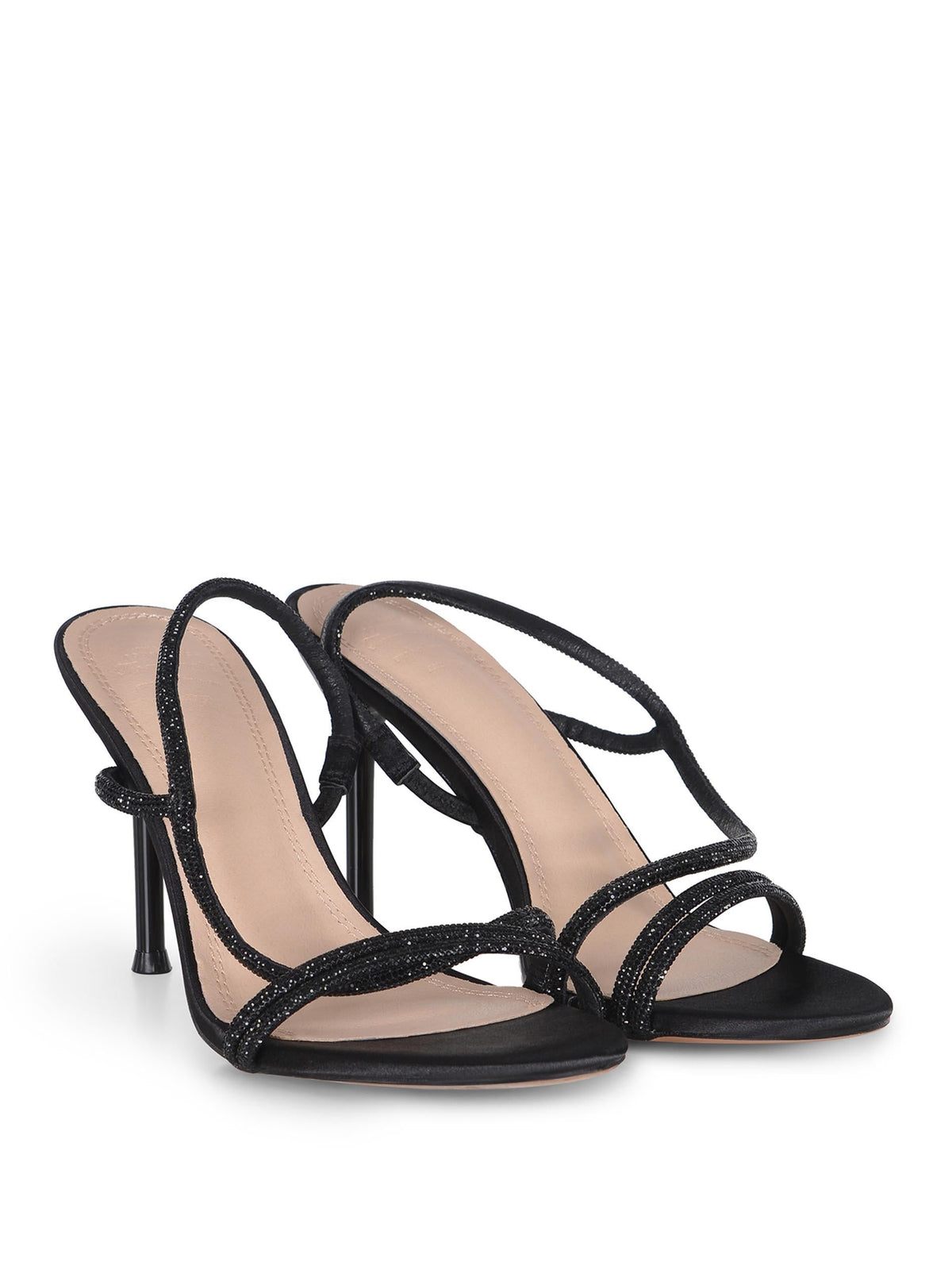 TWENTY FOURHAITCH Sandals S0092-FLAMENCO NERO Black