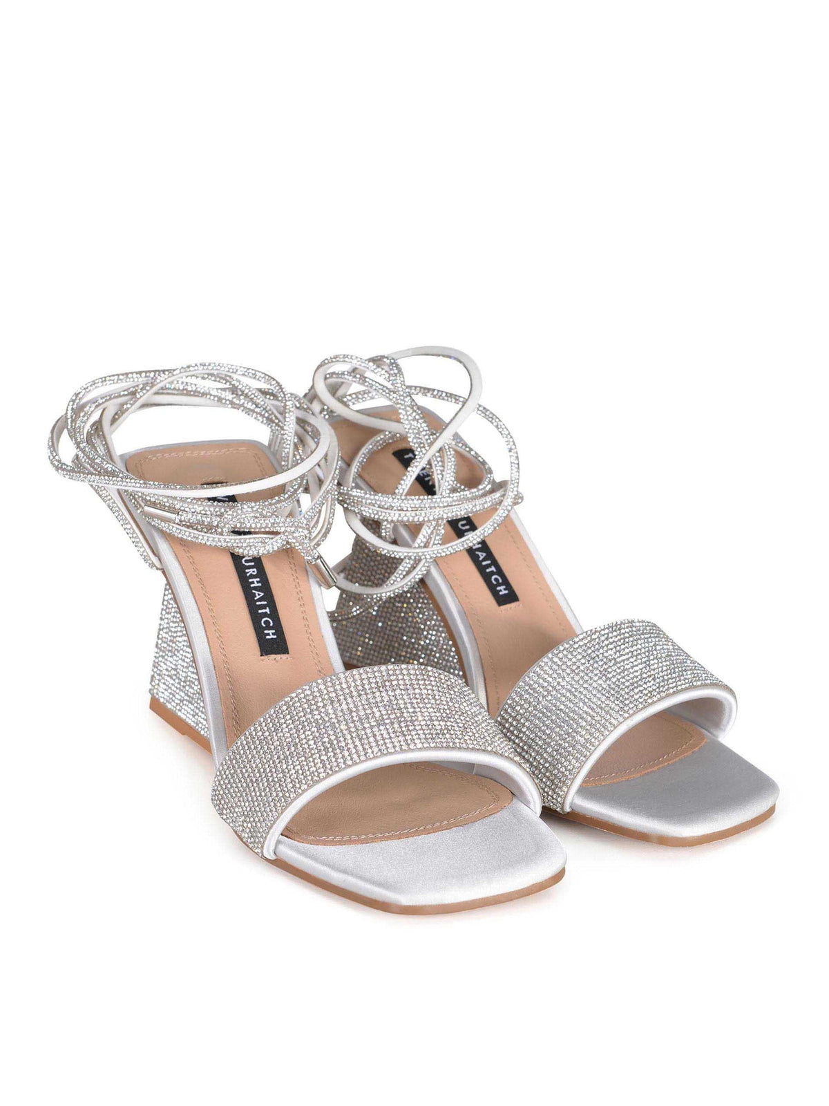 TWENTY FOURHAITCH Sandals S0118-LEZIRA SILVER Silver
