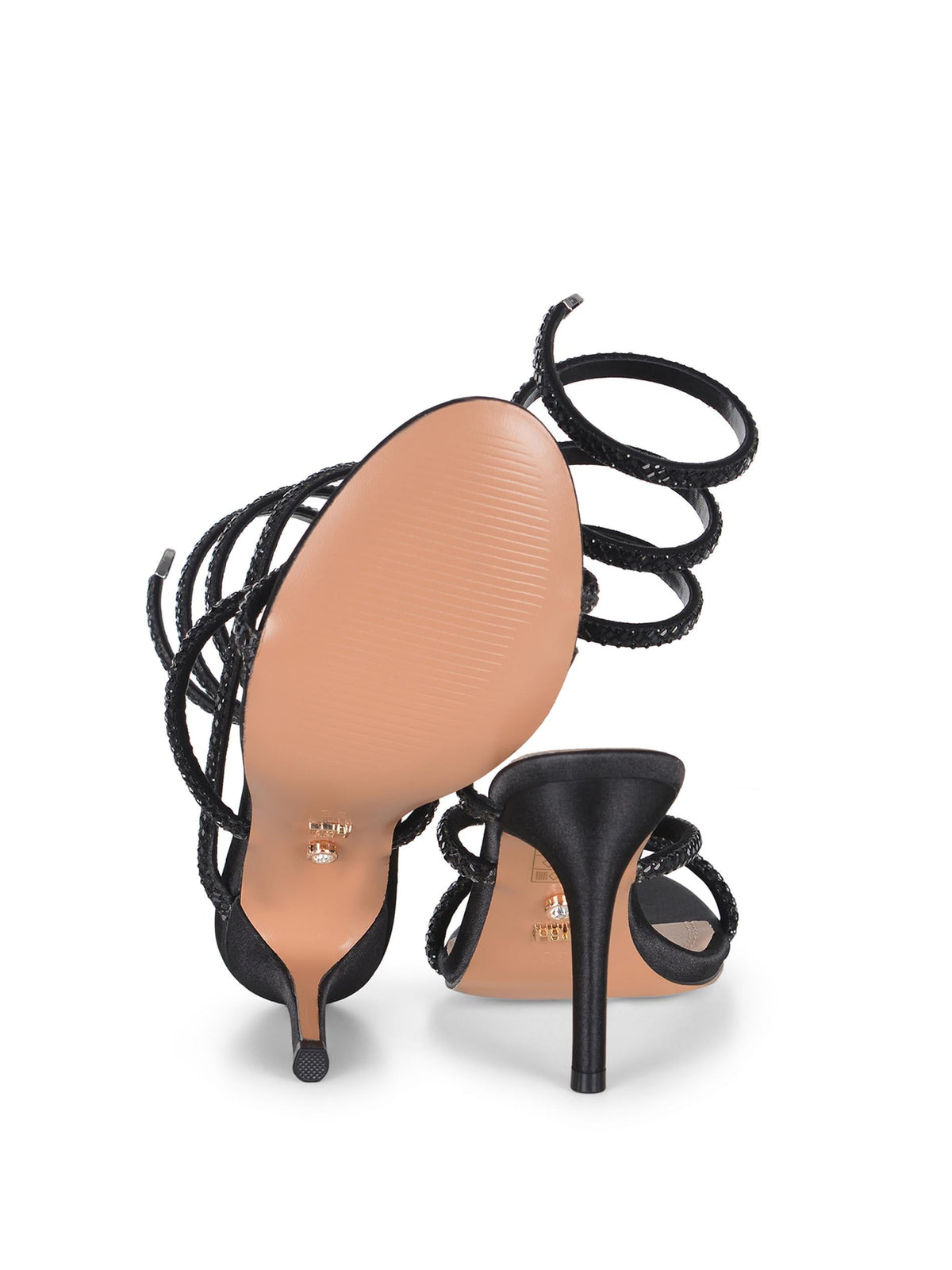 TWENTY FOURHAITCH Sandals SH378-ZEJA NERO Black