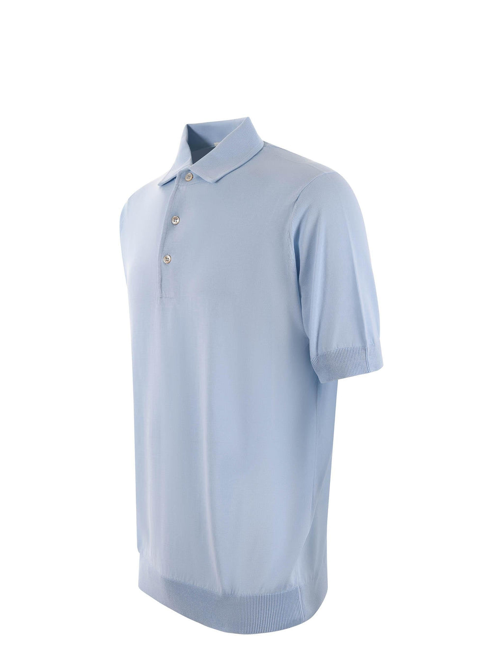 FILIPPO DE LAURENTIS Polo PL1MCPAR CR14R-800 Sky Blue
