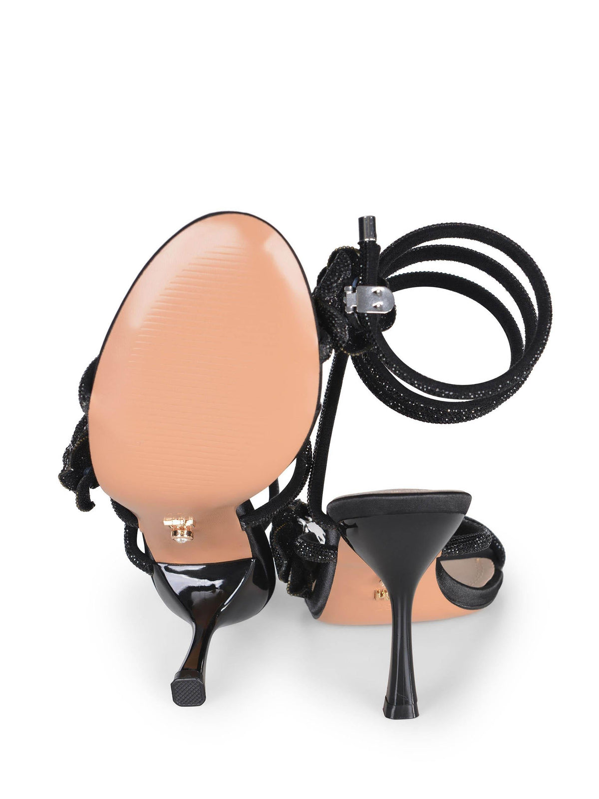 TWENTY FOURHAITCH Sandals S0081-CORAL NERO Black