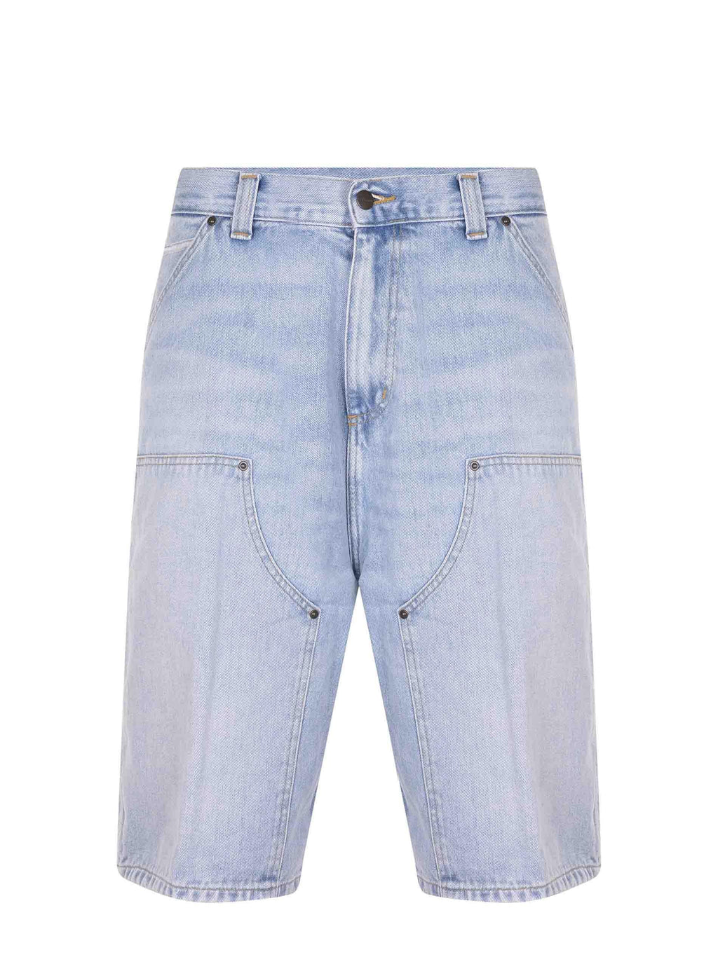 CARHARTT Shorts I036590 01-WU Light Denim