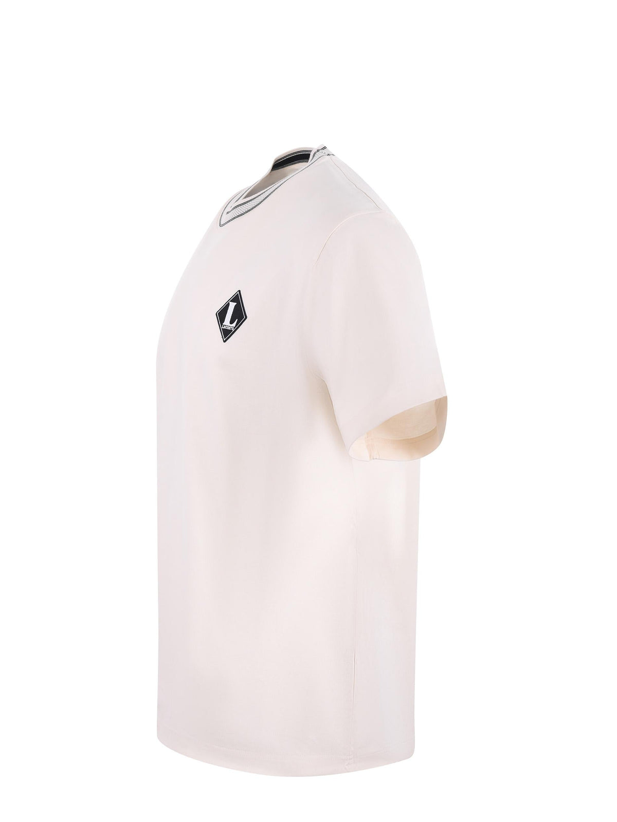 LACOSTE T-shirt TH0718 XFJ Light beige