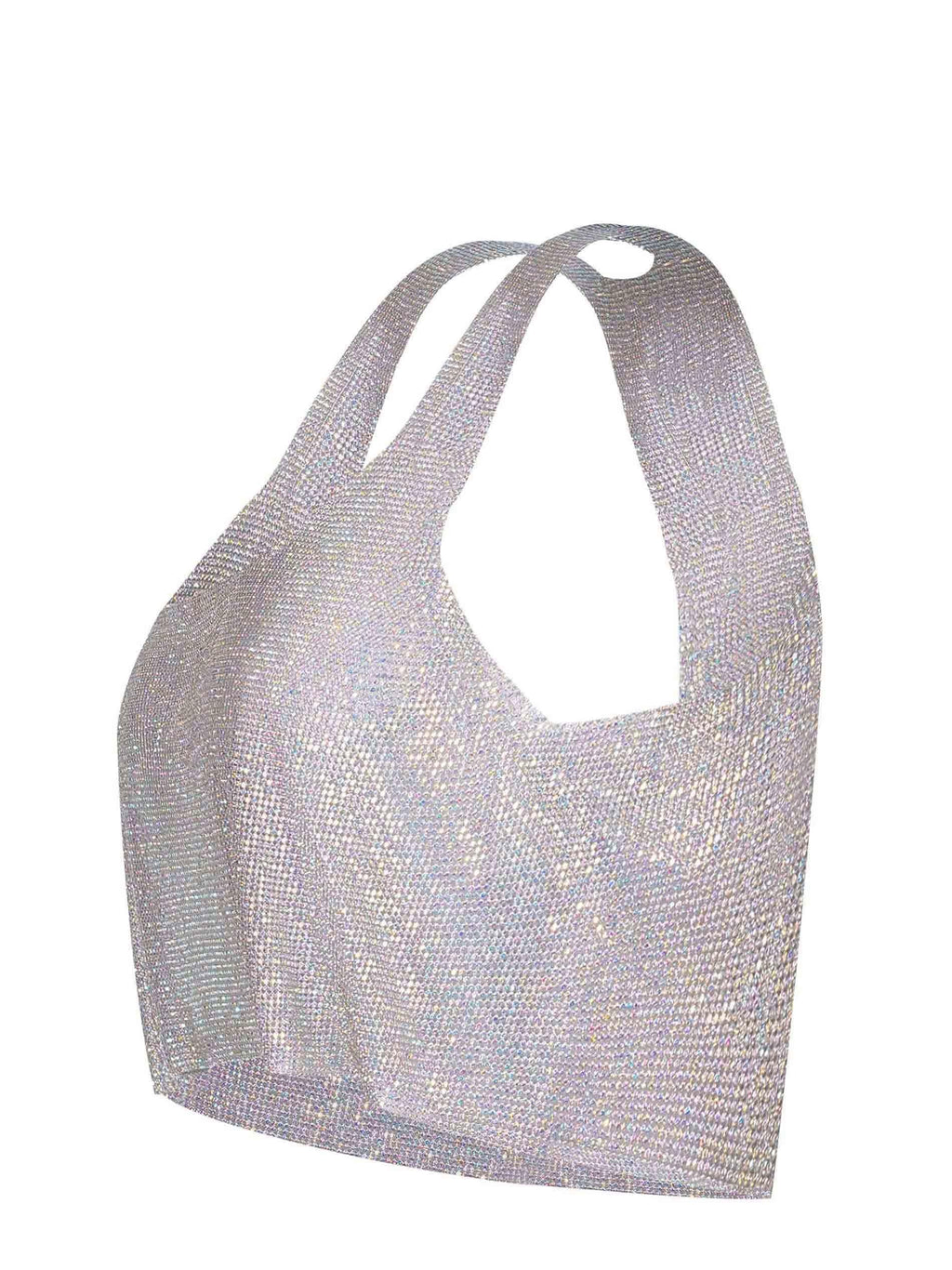 TWENTY FOURHAITCH Top A0092-NEW ATENE CRYSTAL Multicolor