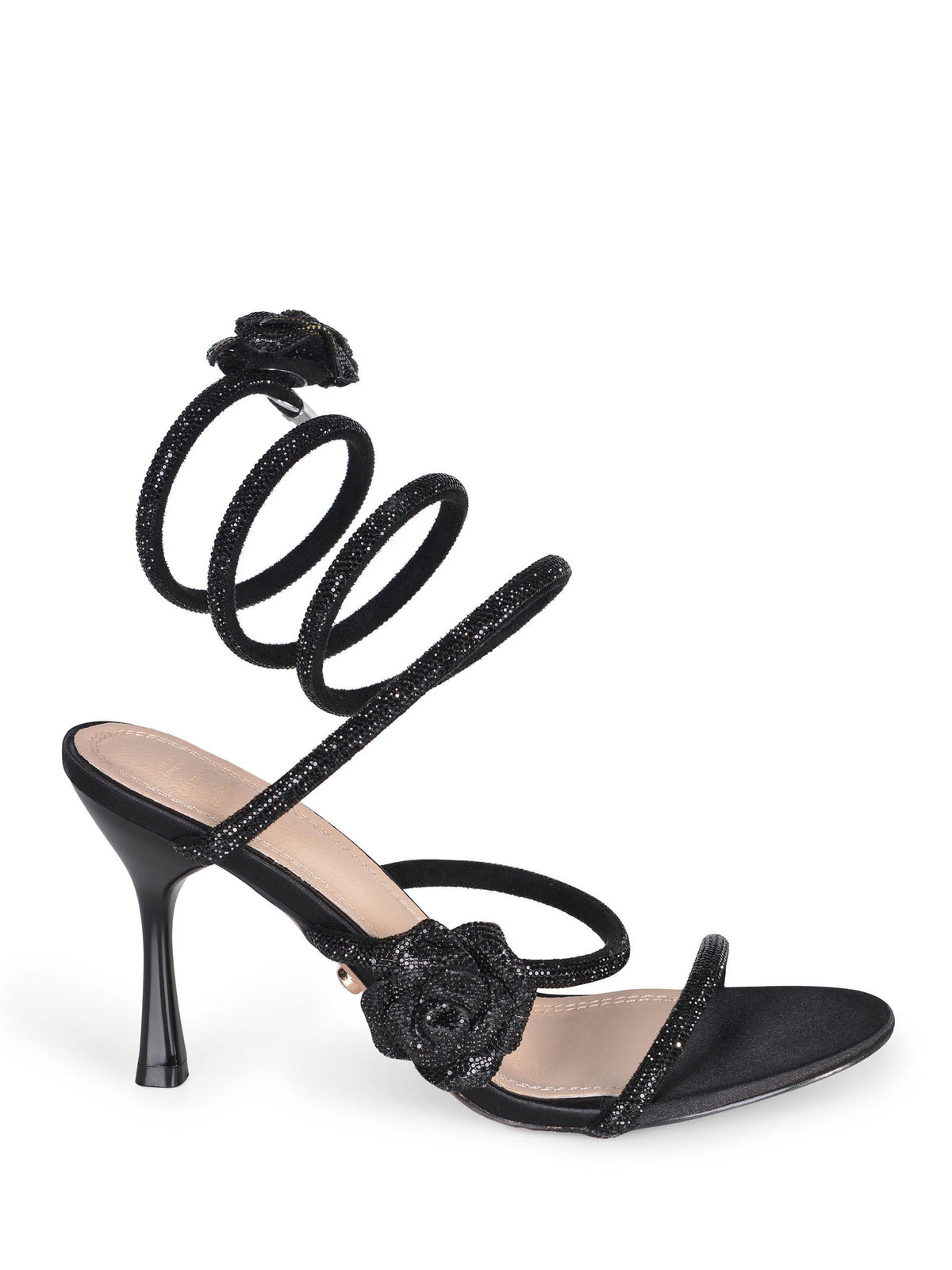 TWENTY FOURHAITCH Sandals S0081-CORAL NERO Black