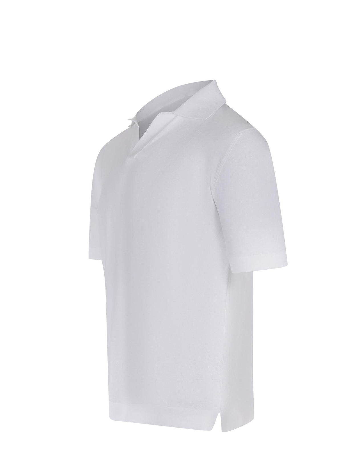 FILIPPO DE LAURENTIS Polo PL0MCSK CR14R-001 White
