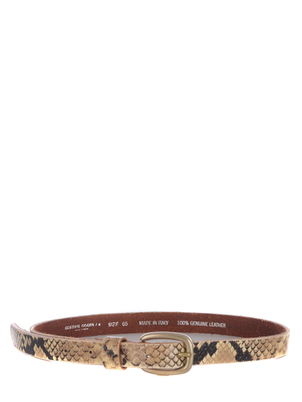 GOLDEN GOOSE Belts GWA00135 A000546-15353 Python-print