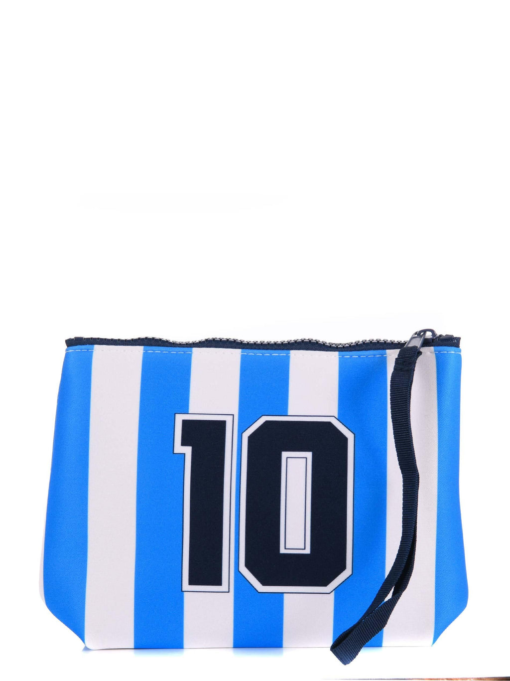 MC2 SAINT BARTH Pouch ALIN001 07441L Light Blue/White