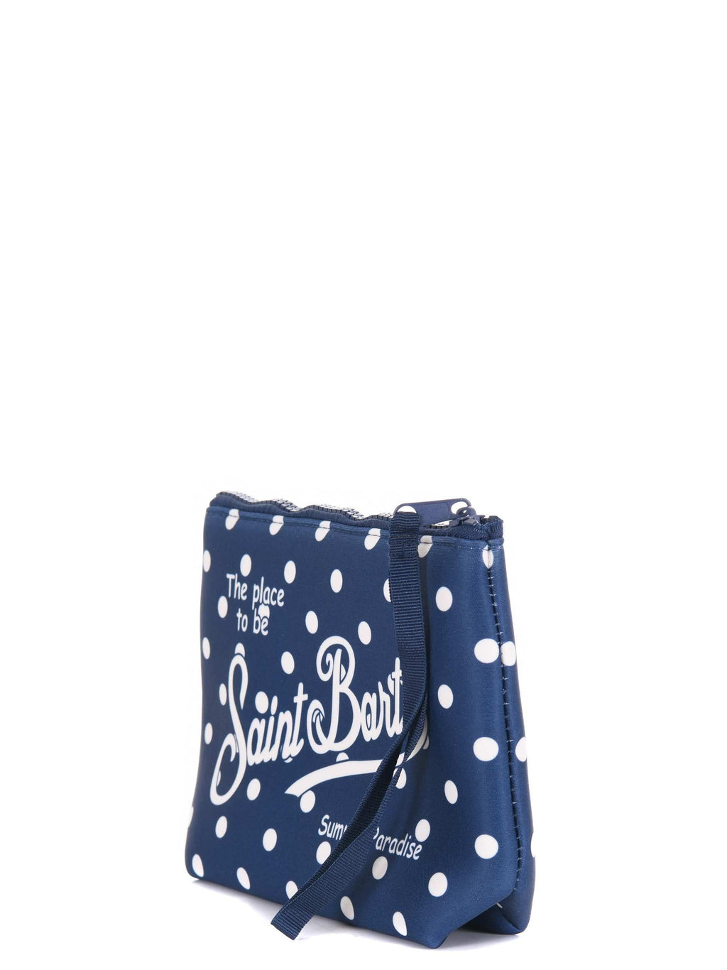 MC2 SAINT BARTH Pouch ALIN001 03285L Blue/White