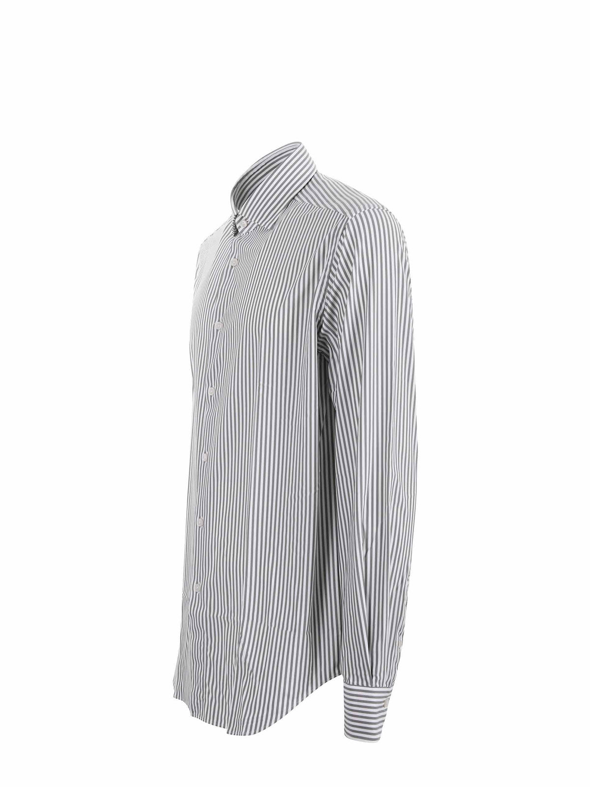 XACUS Shirts ACT358 21609-003 Green/white
