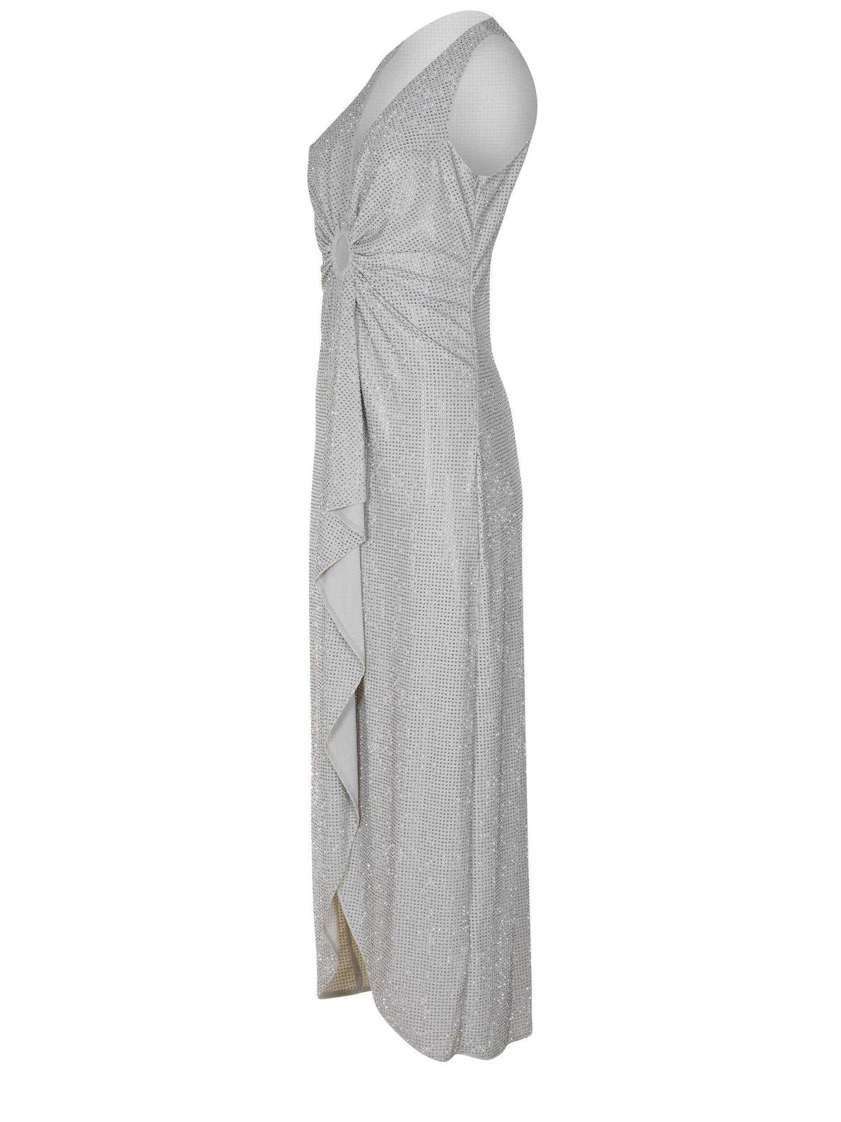 TWENTY FOURHAITCH Clothing A0128-NAVAGIO SILVER Silver
